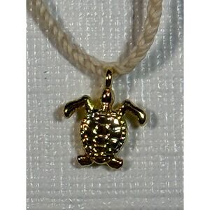 Pura‎ Vida Bracelets Turtle Charm Tan Cord Adjustable Womens
